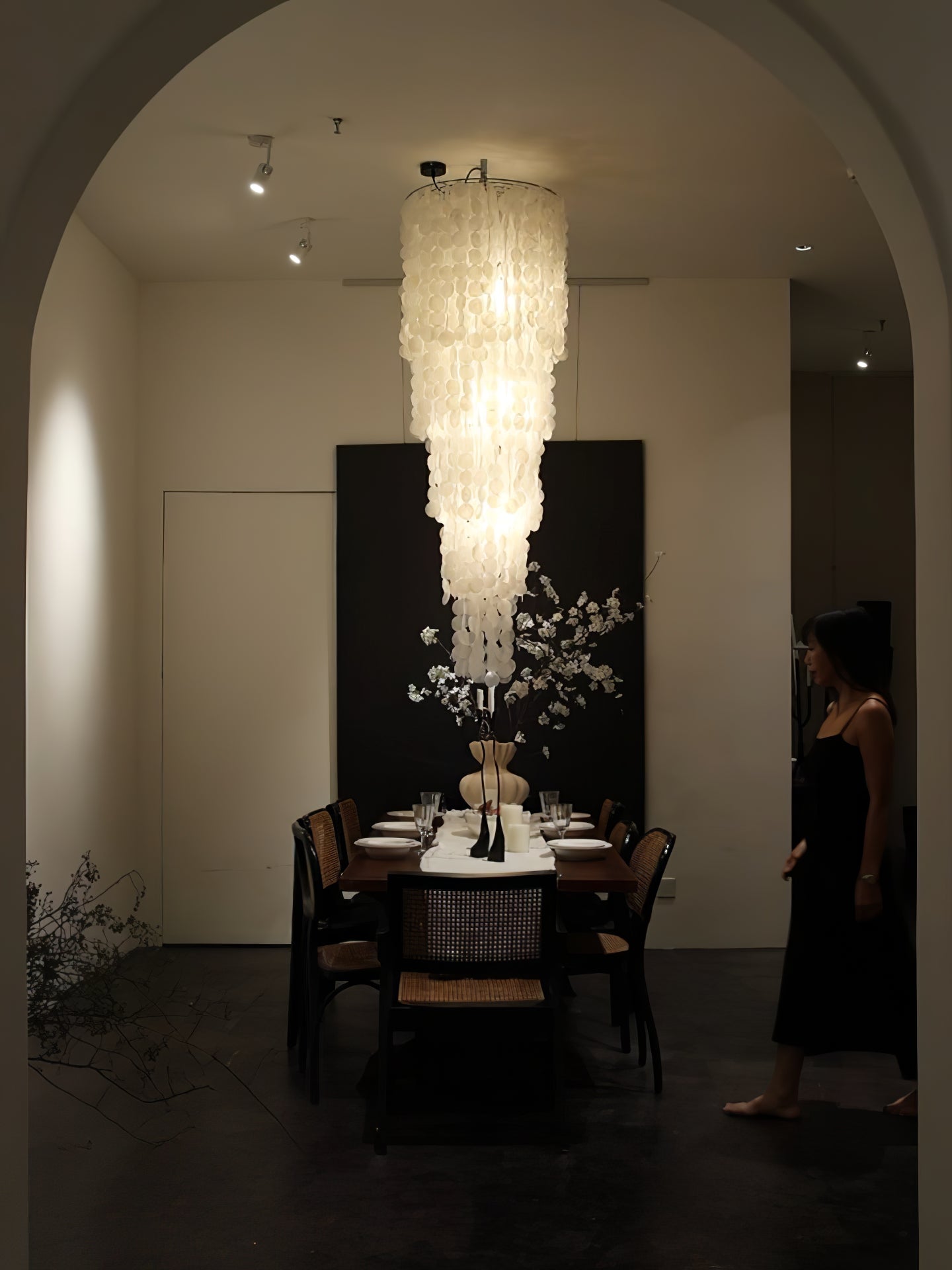 Eloryra Lustre en Verre en Cascade - Neutralighting