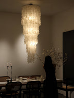 Eloryra Lustre en Verre en Cascade - Neutralighting