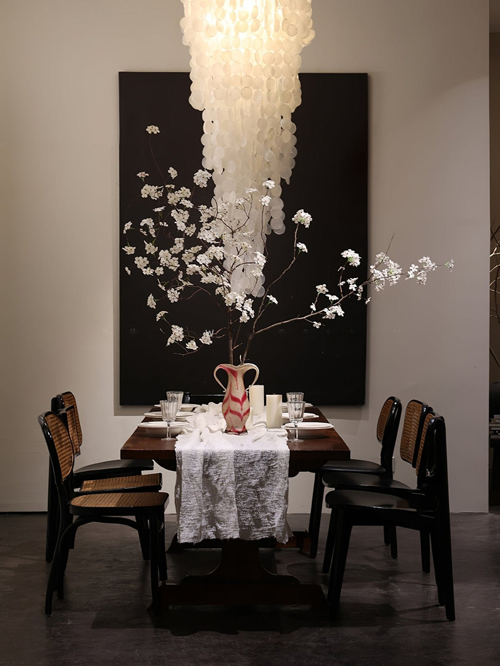 Eloryra Lustre en Verre en Cascade - Neutralighting
