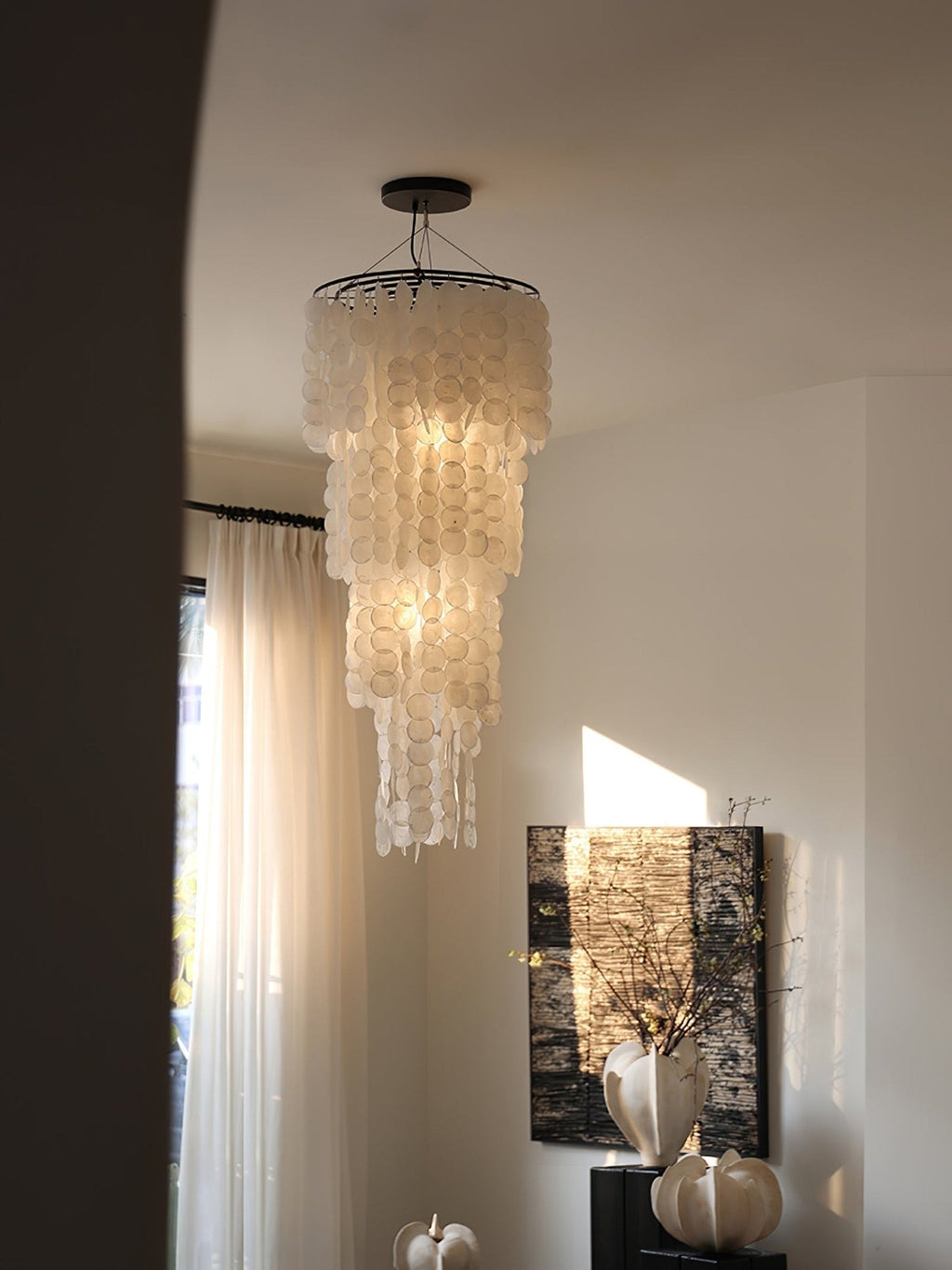 Eloryra Lustre en Verre en Cascade - Neutralighting
