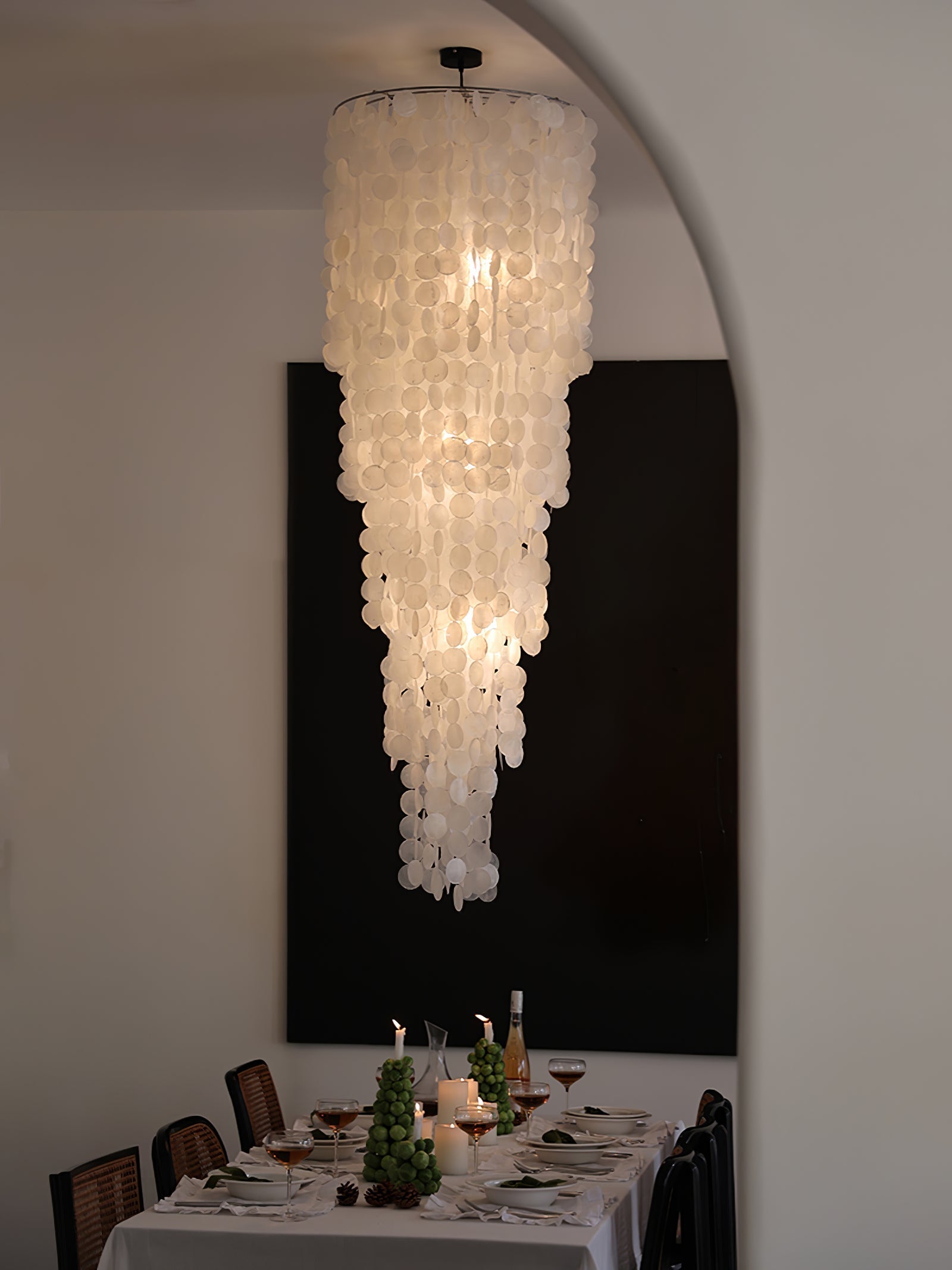 Eloryra Lustre en Verre en Cascade - Neutralighting