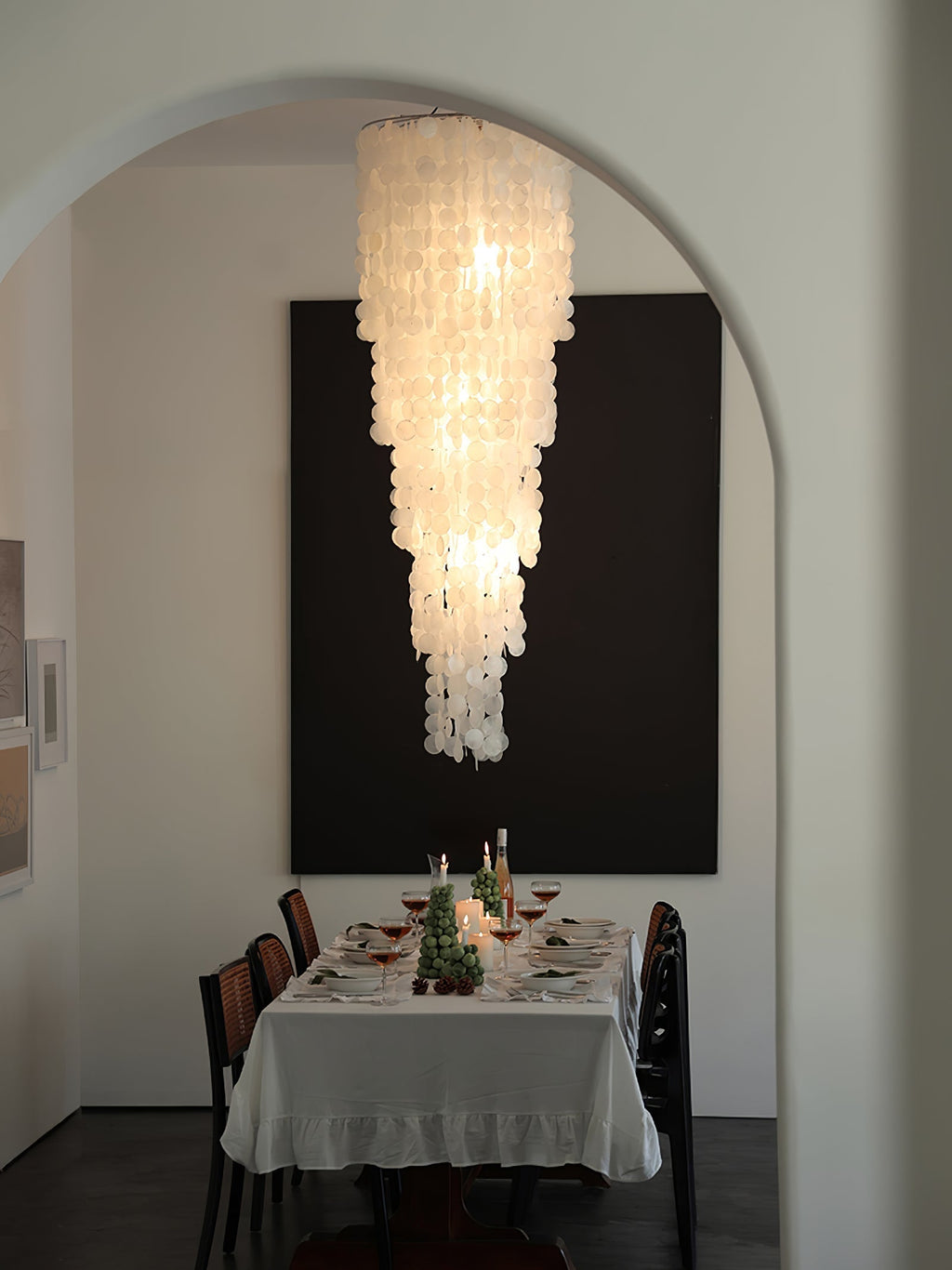 Eloryra Lustre en Verre en Cascade - Neutralighting