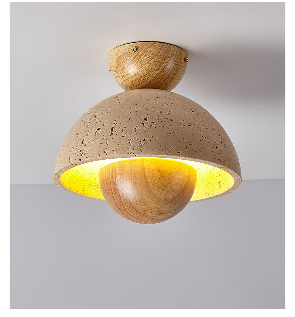 Cadorisra Travertin Plafonnier Lumière - Neutralighting