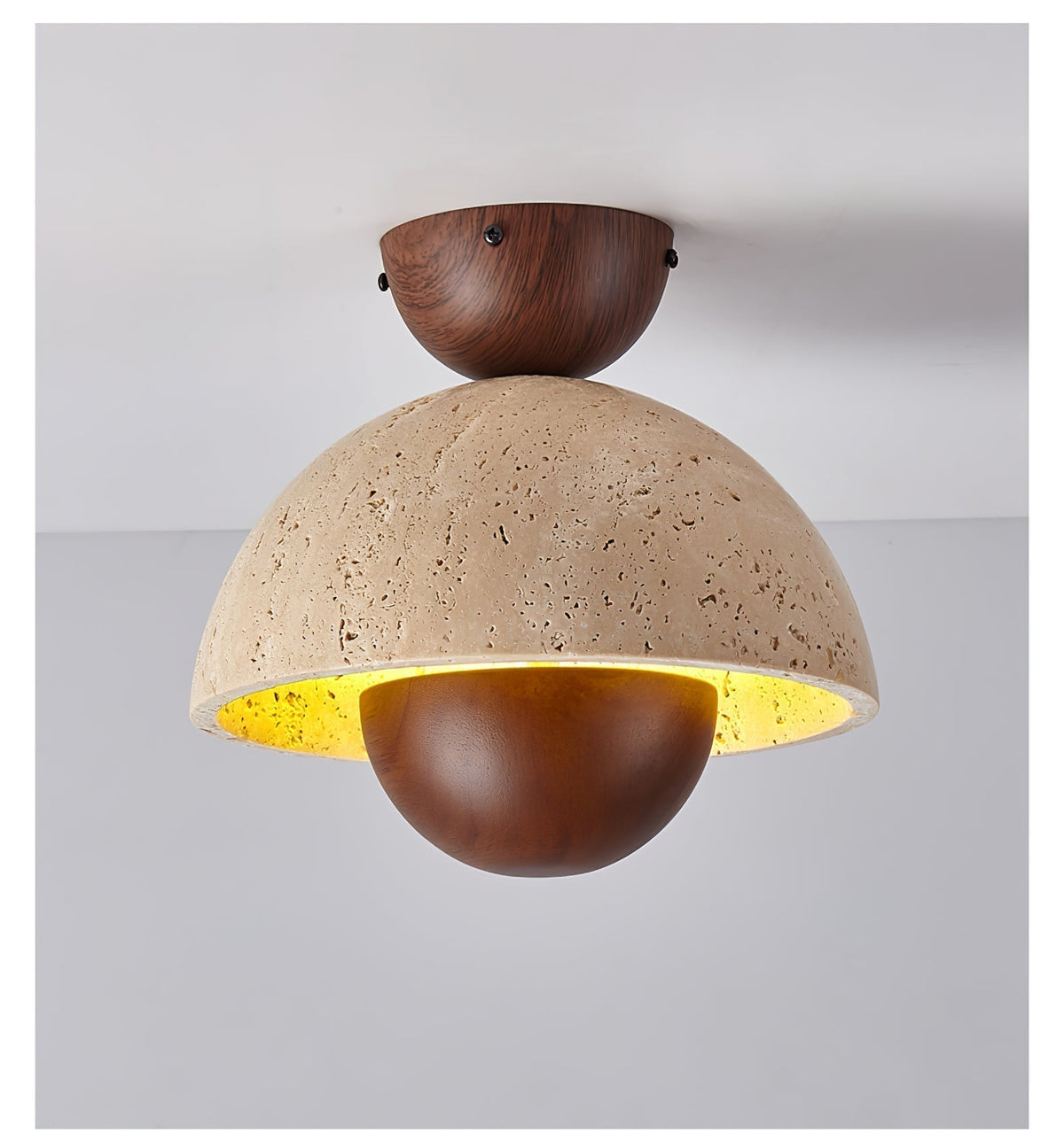 Cadorisra Travertin Plafonnier Lumière - Neutralighting