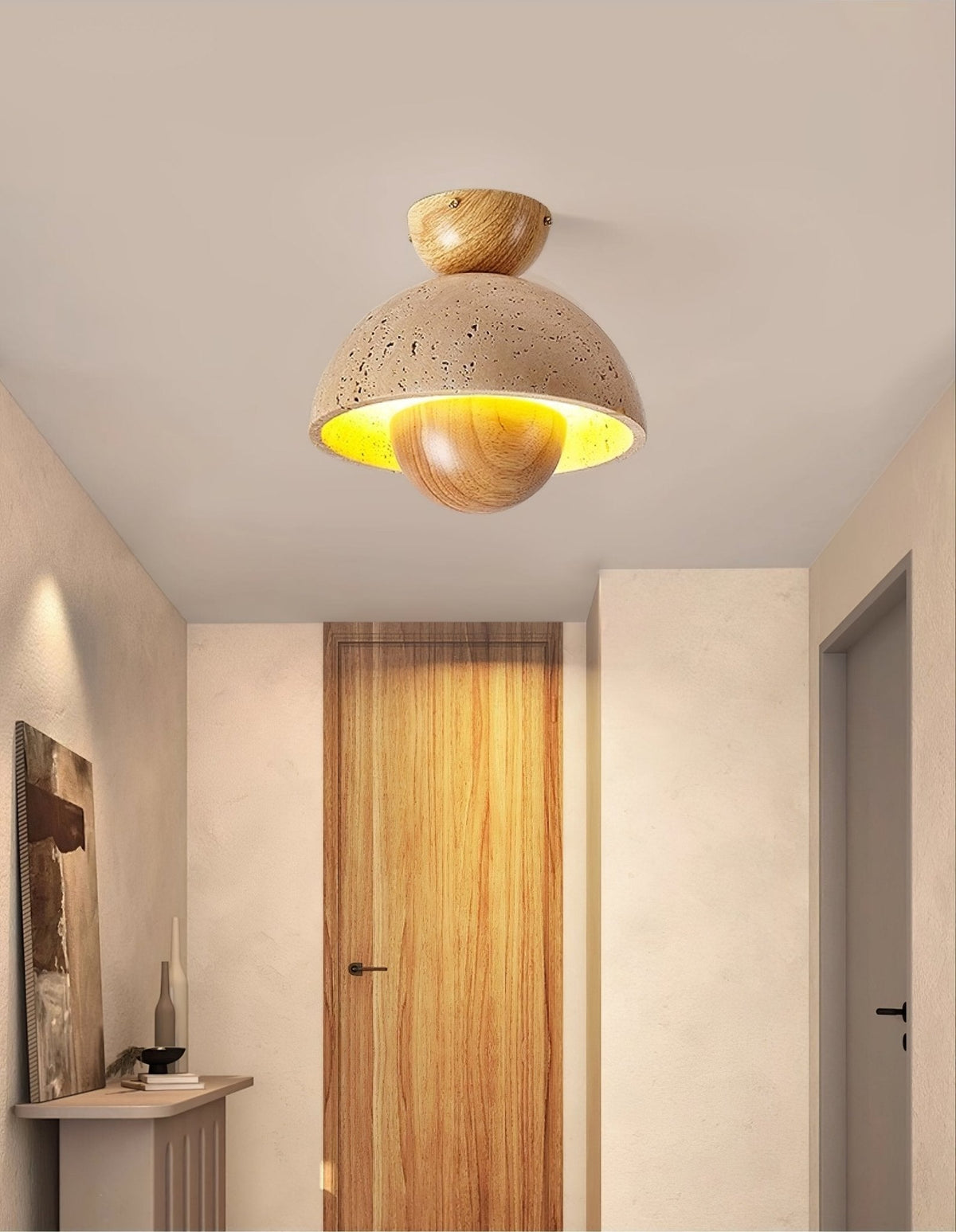 Cadorisra Travertin Plafonnier Lumière - Neutralighting