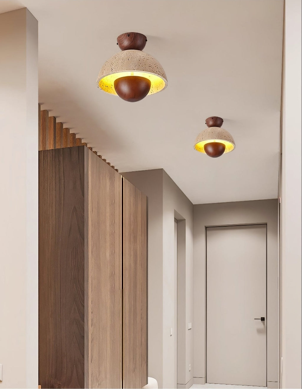 Cadorisra Travertin Plafonnier Lumière - Neutralighting