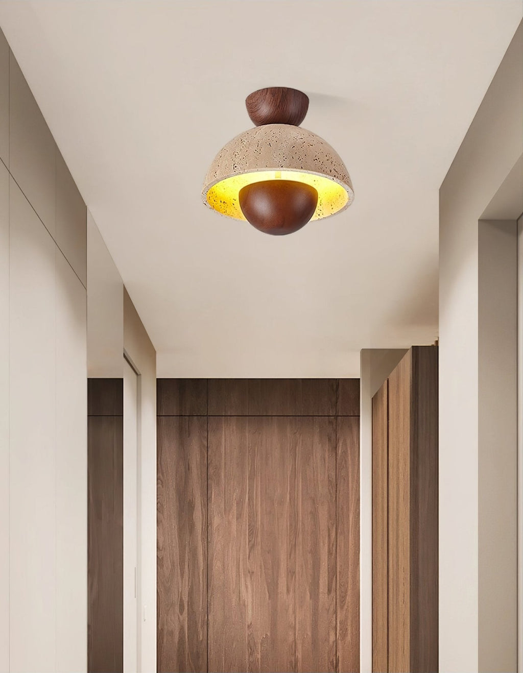 Cadorisra Travertin Plafonnier Lumière - Neutralighting