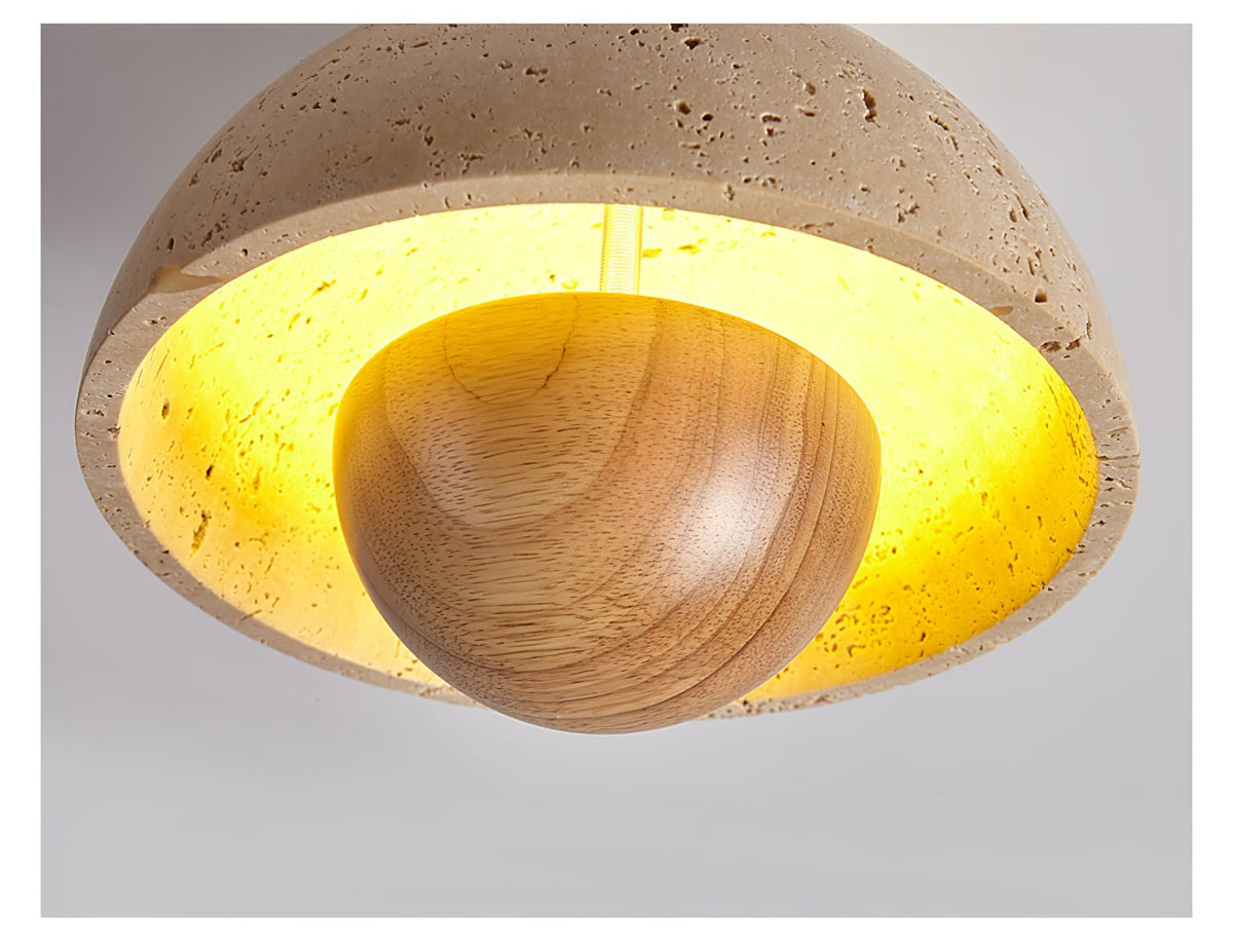 Cadorisra Travertin Plafonnier Lumière - Neutralighting