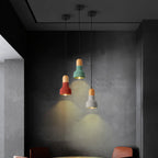 Trio Suspension Rustique en Bois - Neutralighting