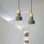 Trio Suspension Rustique en Bois - Neutralighting