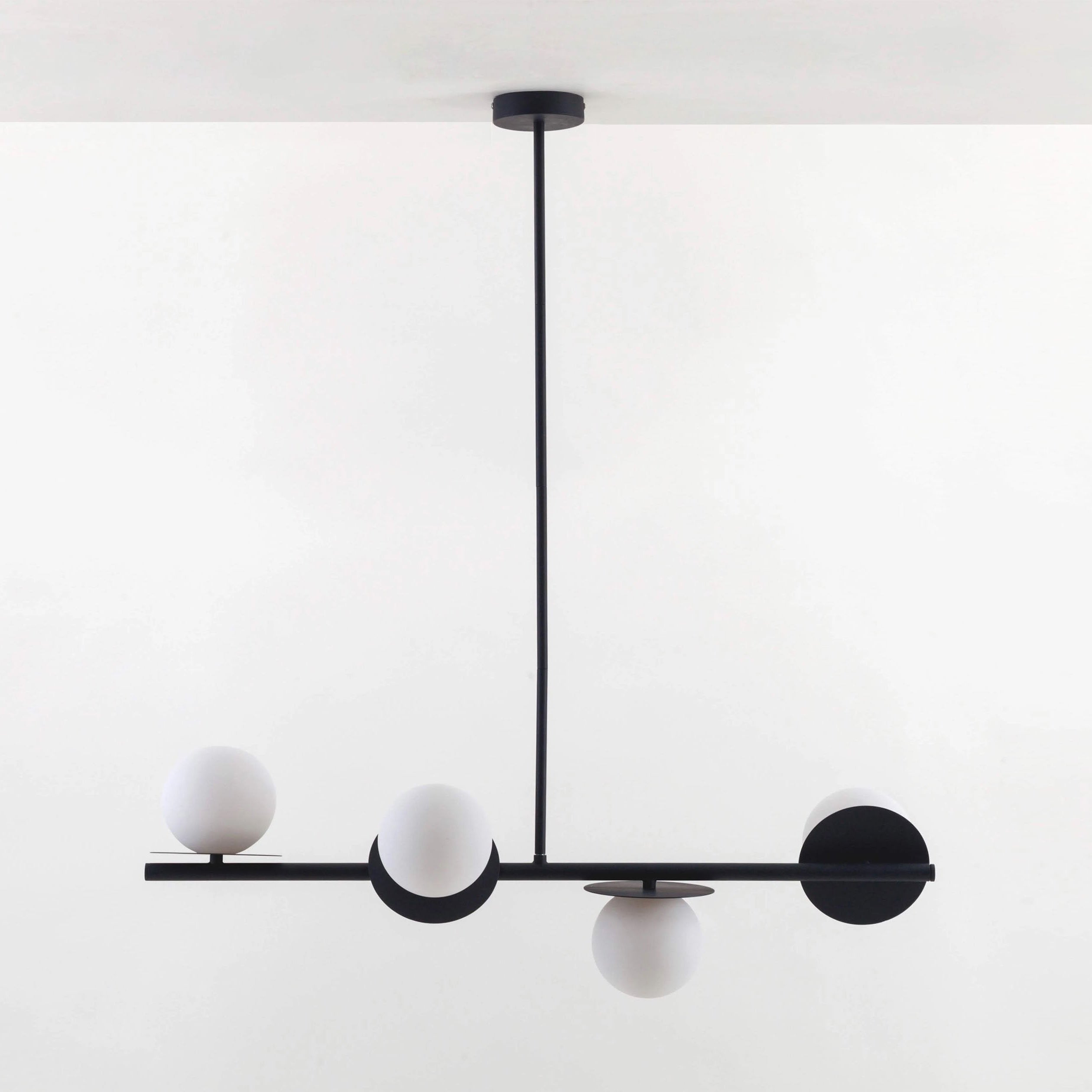 Evvararis Lustre Moderne Minimaliste en Laiton et Verre - Neutralighting