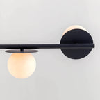 Evvararis Lustre Moderne Minimaliste en Laiton et Verre - Neutralighting