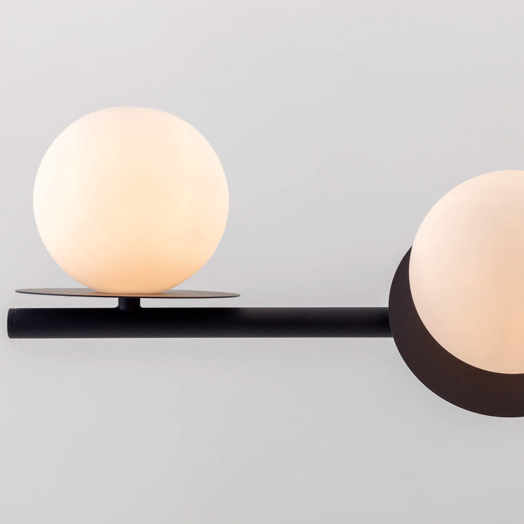 Evvararis Lustre Moderne Minimaliste en Laiton et Verre - Neutralighting
