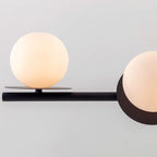 Evvararis Lustre Moderne Minimaliste en Laiton et Verre - Neutralighting