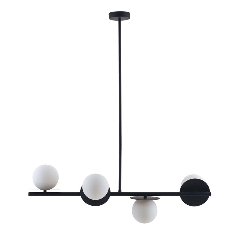 Evvararis Lustre Moderne Minimaliste en Laiton et Verre - Neutralighting