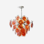Neuvy Lustre Disques en Verre Iridescent - Neutralighting