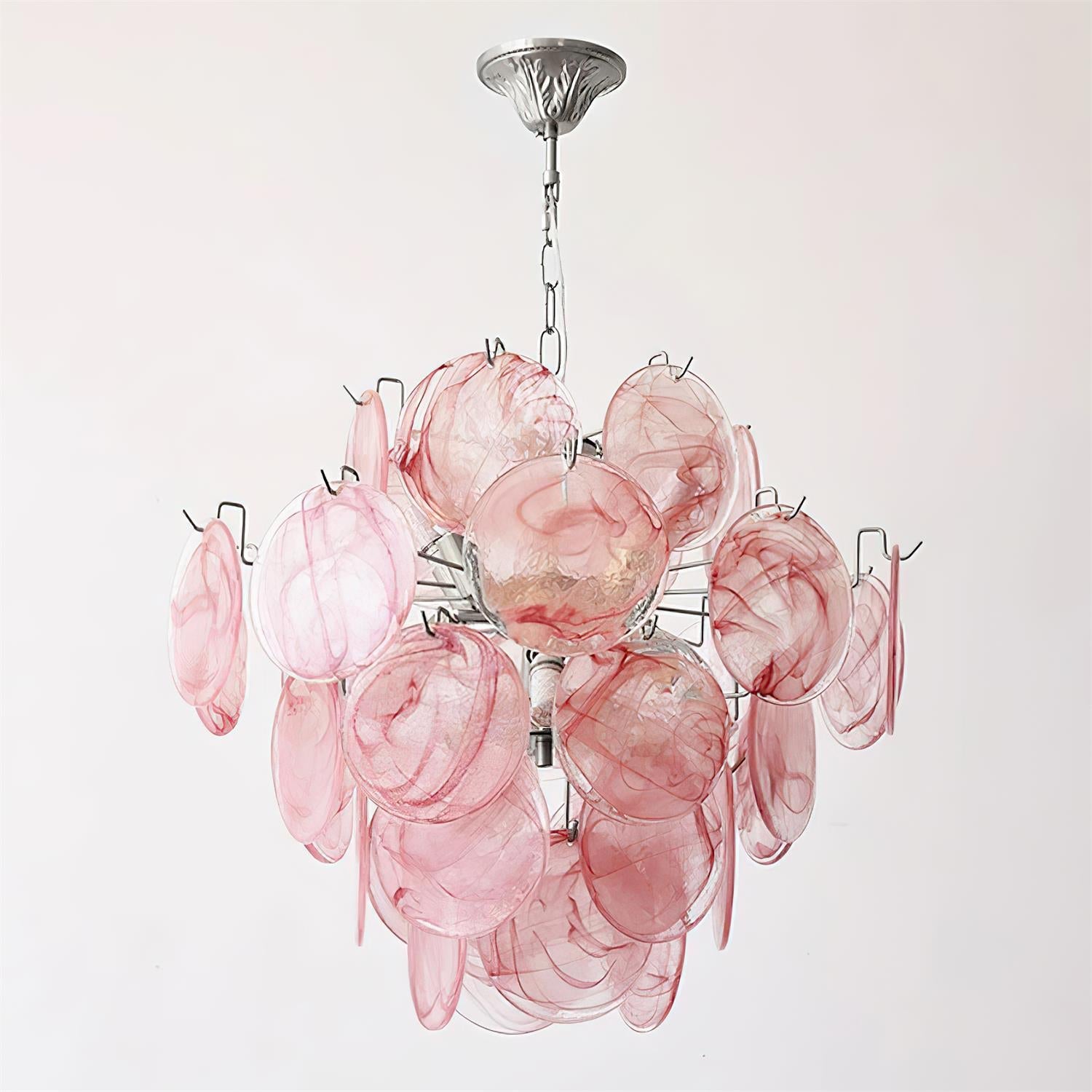 Neuvy Lustre Disques en Verre Iridescent - Neutralighting