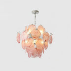 Neuvy Lustre Disques en Verre Iridescent - Neutralighting