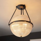 Atale Lampe de Plafond Moderne Minimaliste en Verre et Métal - Neutralighting