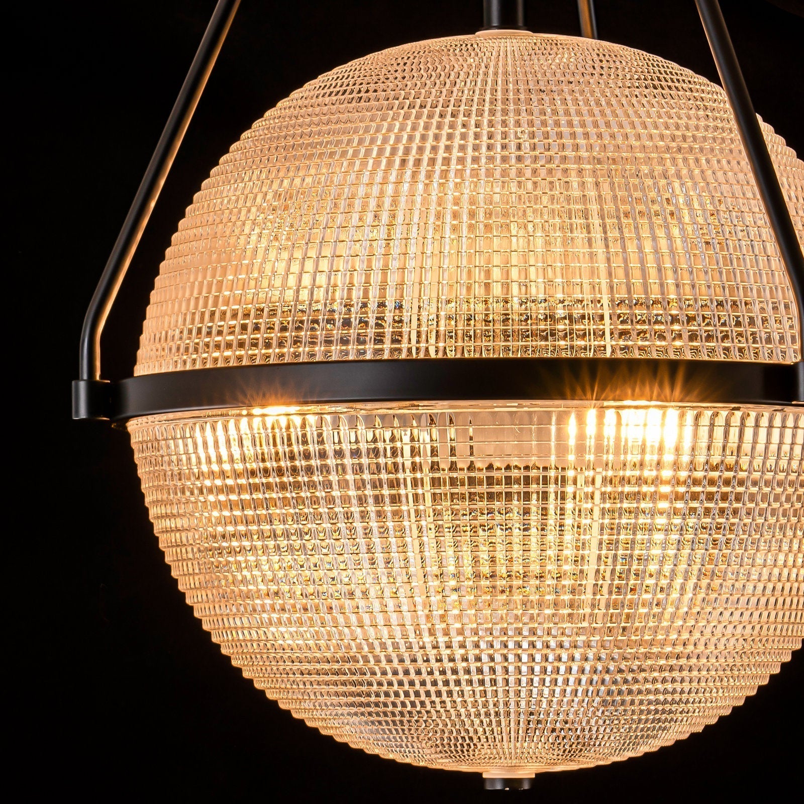 Atale Lampe de Plafond Moderne Minimaliste en Verre et Métal - Neutralighting