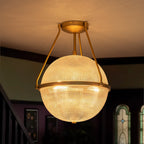 Atale Lampe de Plafond Moderne Minimaliste en Verre et Métal - Neutralighting