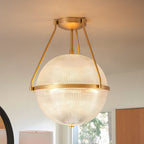 Atale Lampe de Plafond Moderne Minimaliste en Verre et Métal - Neutralighting
