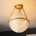 Atale Lampe de Plafond Moderne Minimaliste en Verre et Métal - Neutralighting