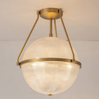 Atale Lampe de Plafond Moderne Minimaliste en Verre et Métal - Neutralighting