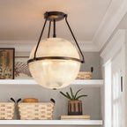 Atale Lampe de Plafond Moderne Minimaliste en Verre et Métal - Neutralighting
