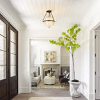 Atale Lampe de Plafond Moderne Minimaliste en Verre et Métal - Neutralighting