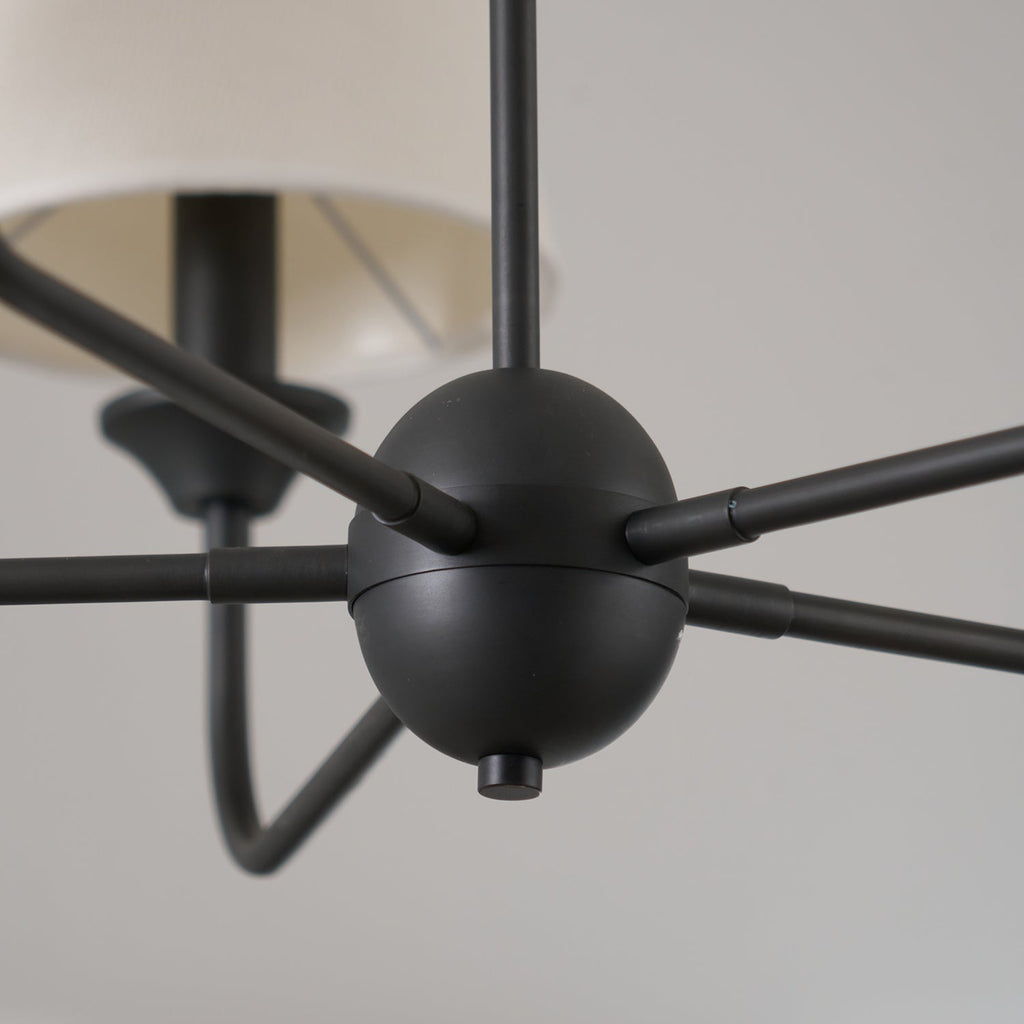 Piaf Lustre Grands Bras Symétriques - Neutralighting