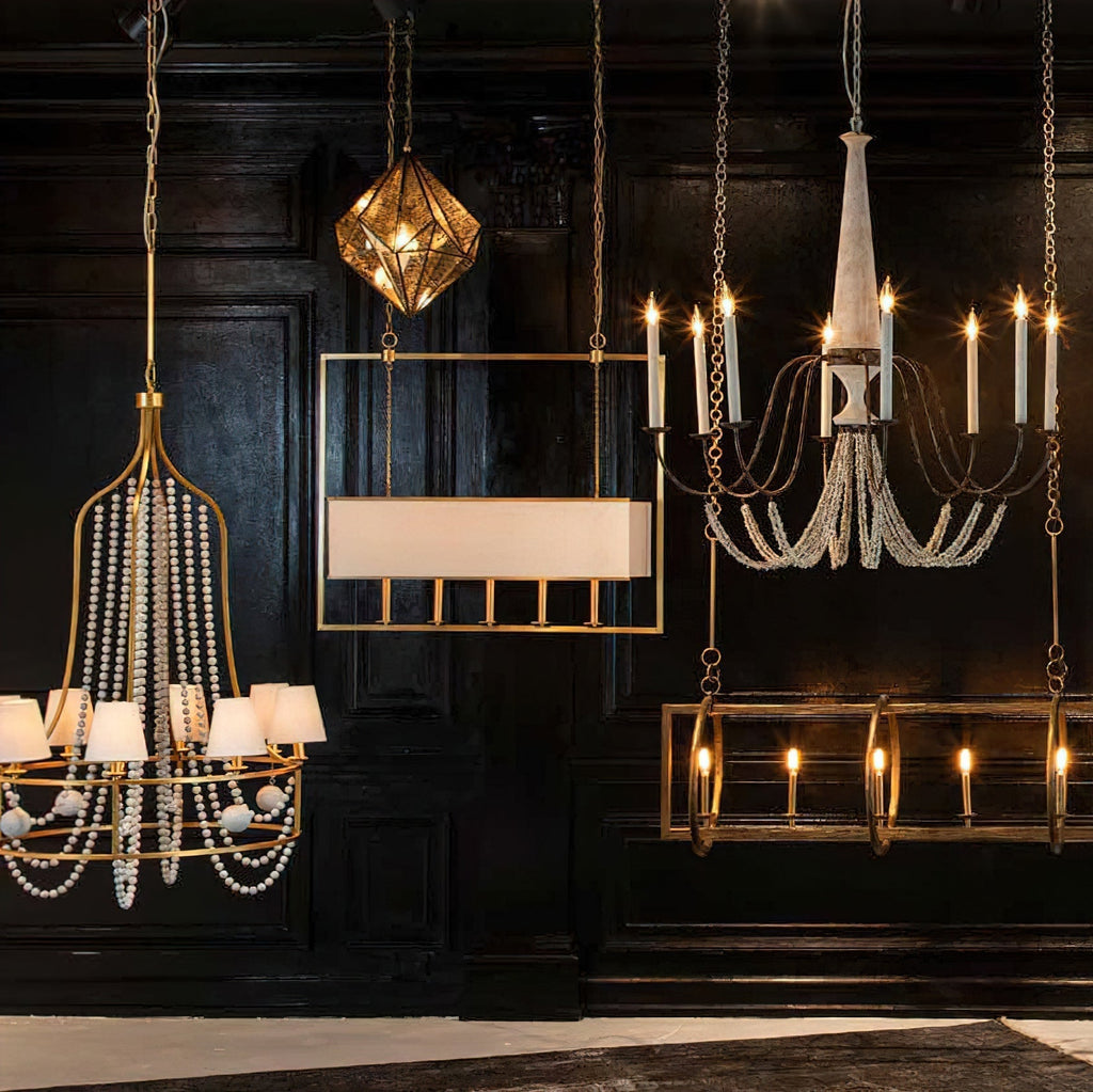Zethayra Lustre Vintage Industriel en Bois et Métal - Neutralighting