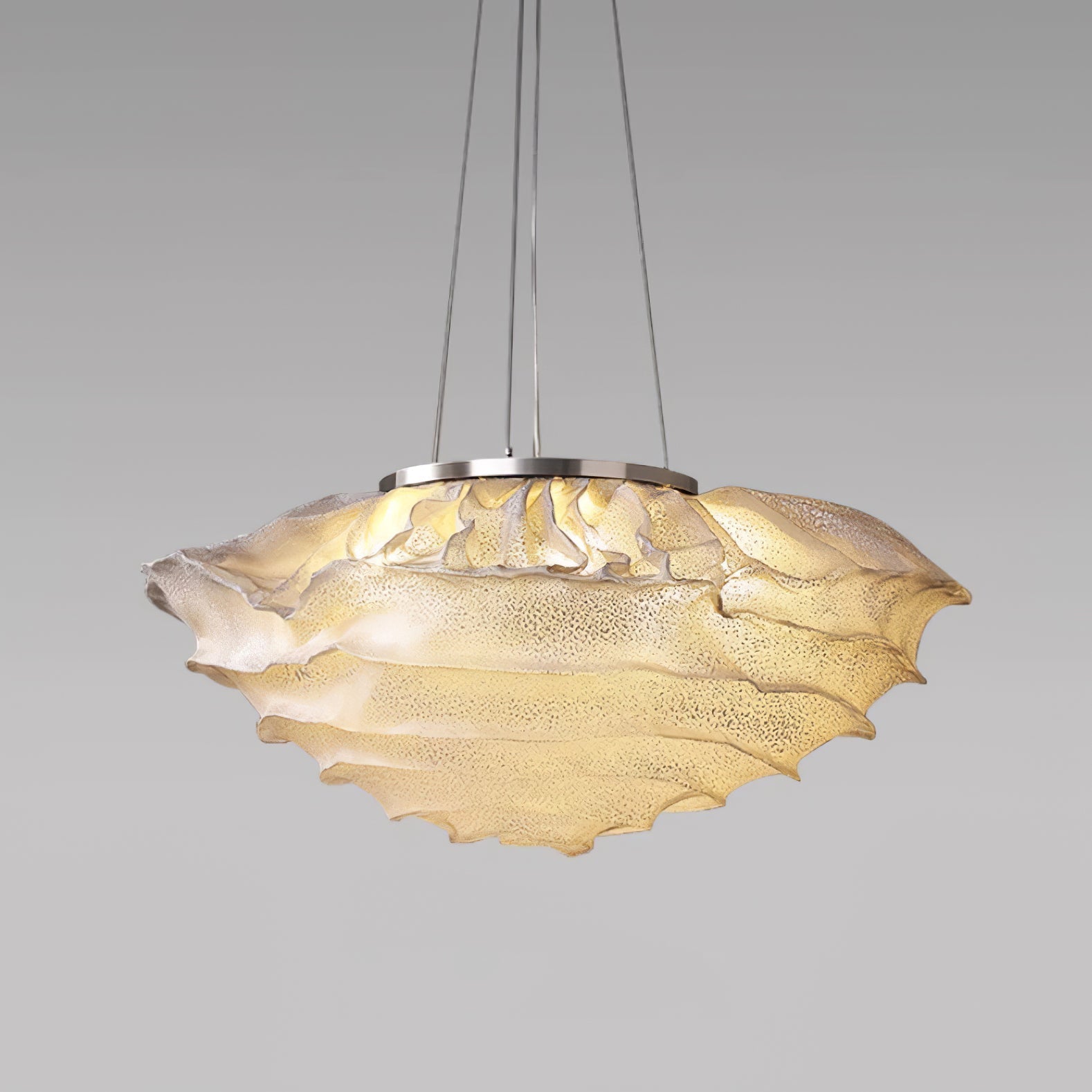 Wavern Suspension Lampe Artistique en Acier - Neutralighting