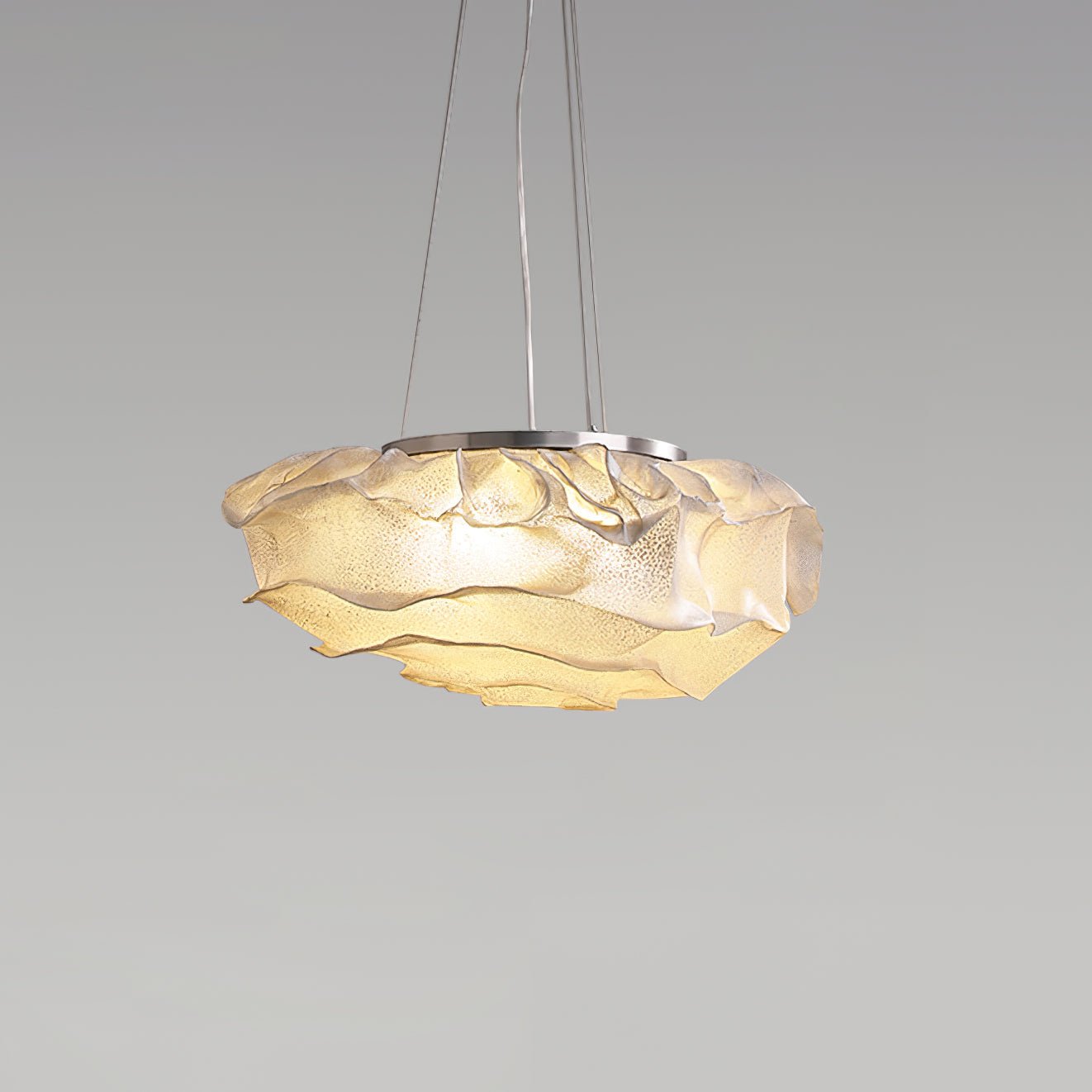 Wavern Suspension Lampe Artistique en Acier - Neutralighting