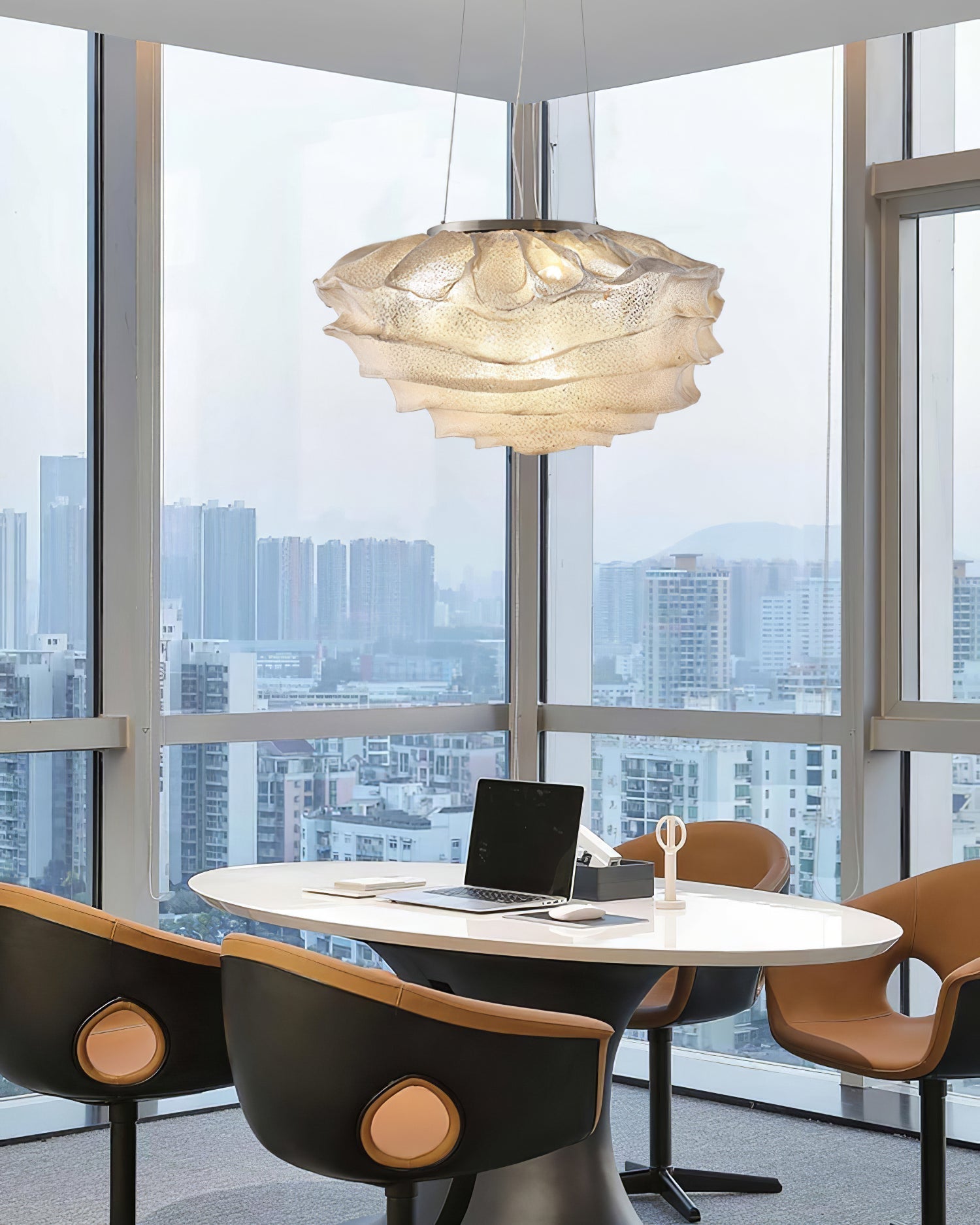 Wavern Suspension Lampe Artistique en Acier - Neutralighting