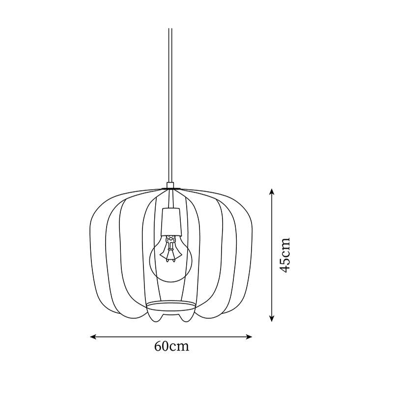 Nevola Lampe Suspendue Écran en Maille Minimaliste - Neutralighting