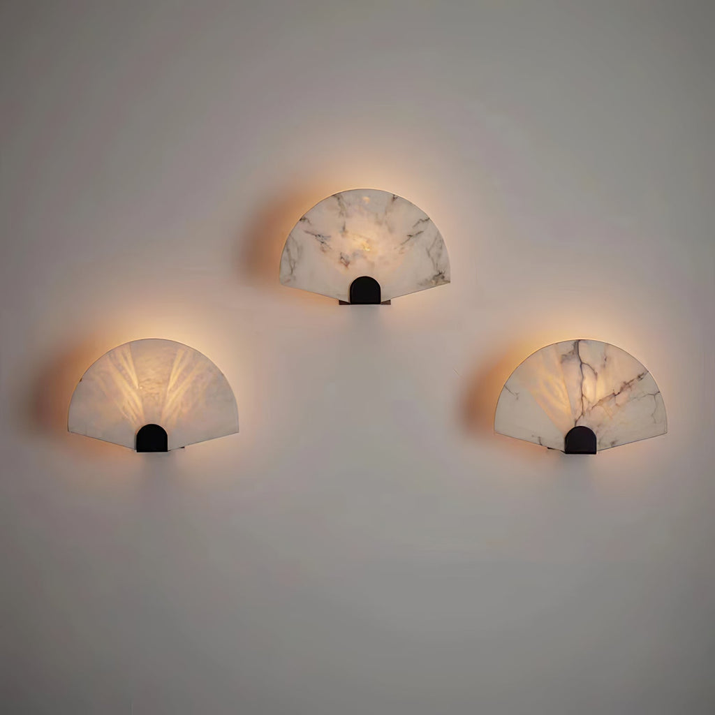 Aurelia Applique Murale Minimaliste en Albâtre - Neutralighting