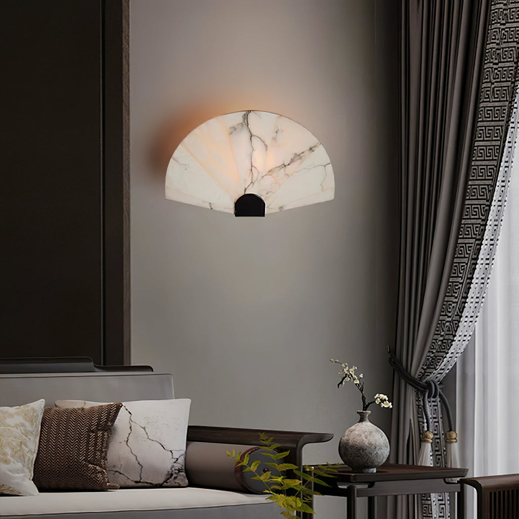 Aurelia Applique Murale Minimaliste en Albâtre - Neutralighting