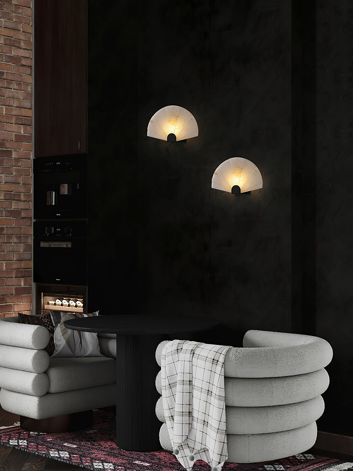 Aurelia Applique Murale Minimaliste en Albâtre - Neutralighting