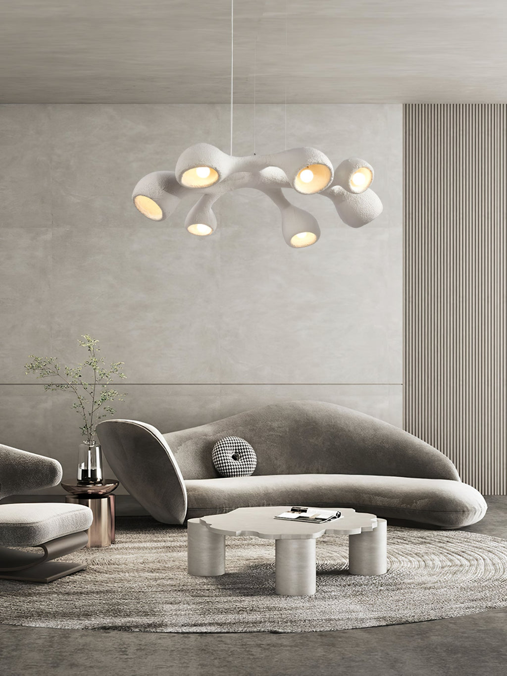 Wave Suspension Polystyrène Moderne - Neutralighting