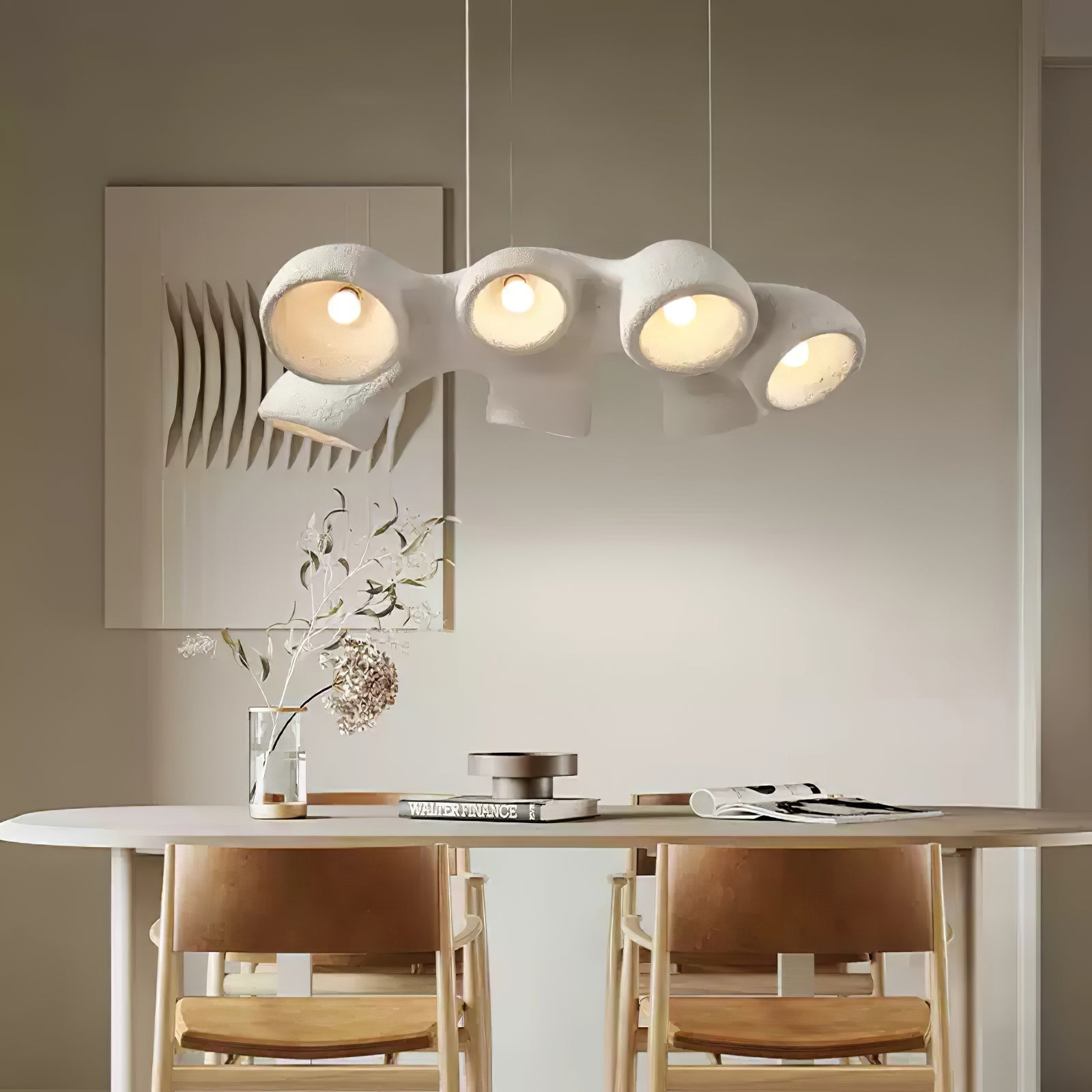 Wave Suspension Polystyrène Moderne - Neutralighting