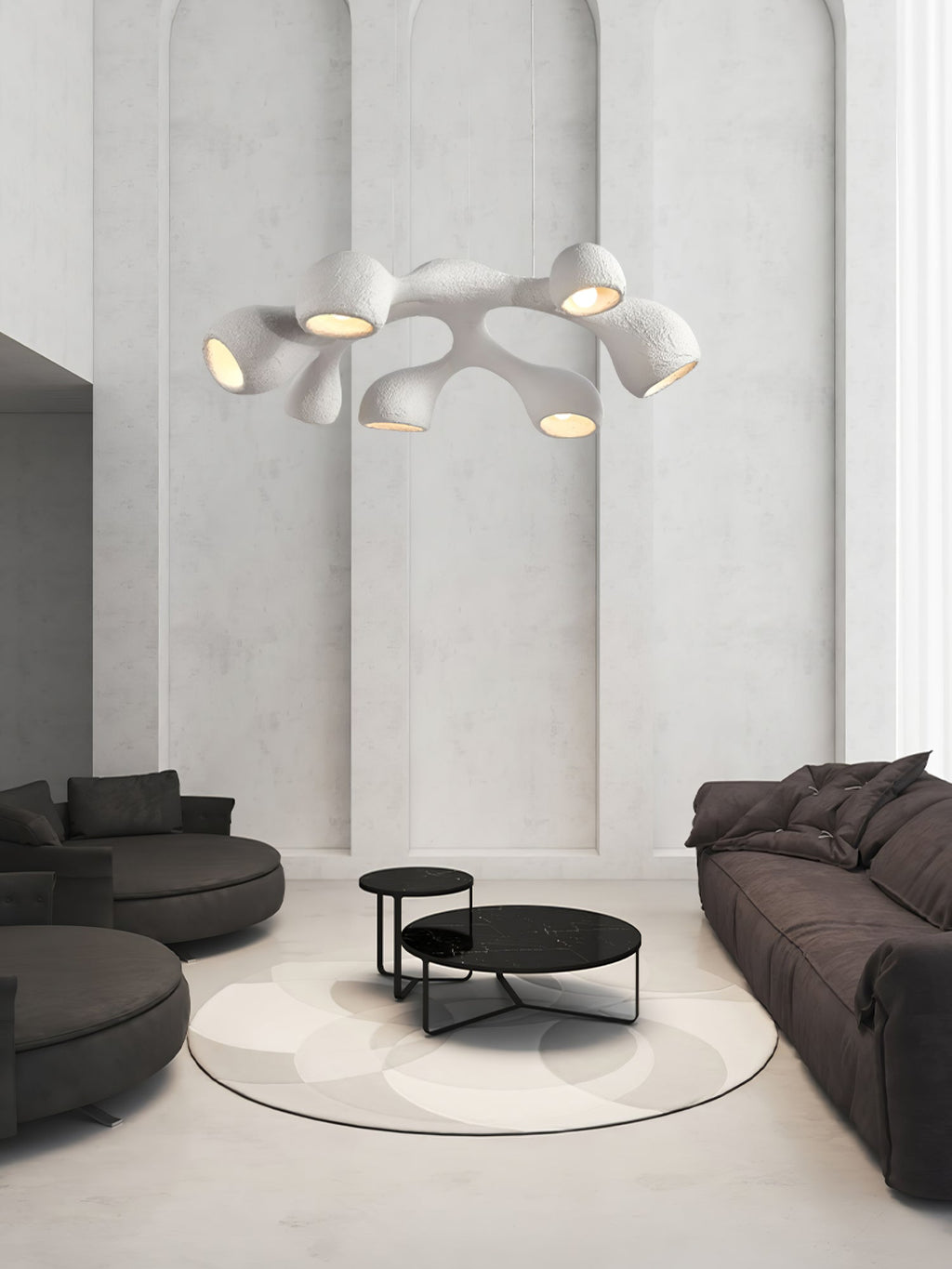 Wave Suspension Polystyrène Moderne - Neutralighting
