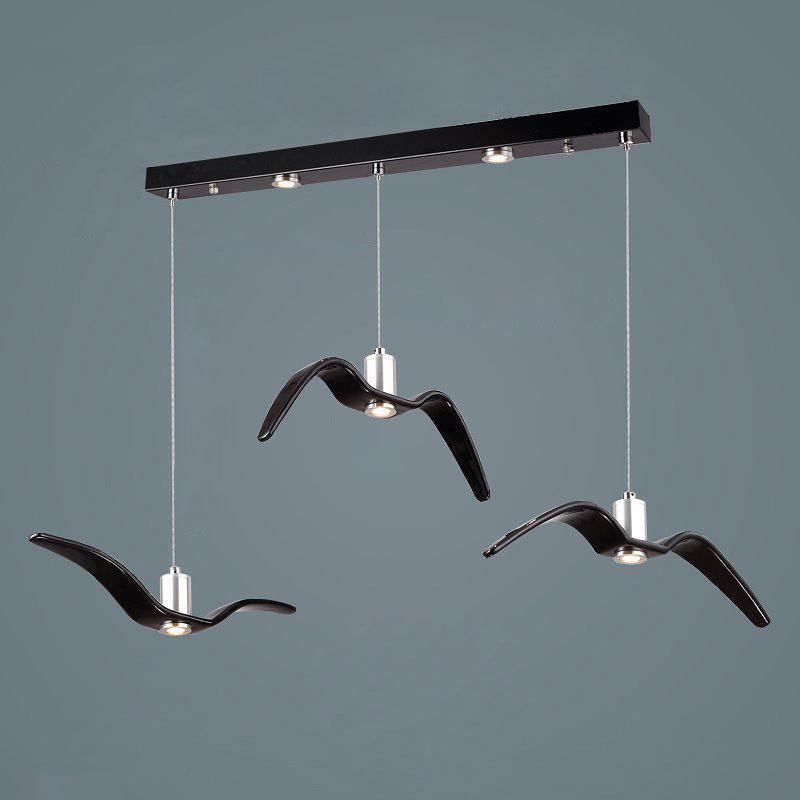 Lustra Suspension Lampe Ailes d'Oiseau pour Salon - Neutralighting