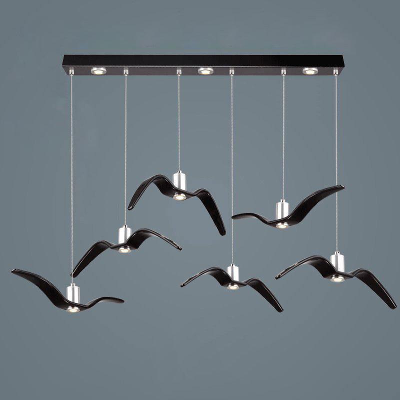 Lustra Suspension Lampe Ailes d'Oiseau pour Salon - Neutralighting