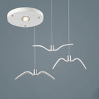 Lustra Suspension Lampe Ailes d'Oiseau pour Salon - Neutralighting