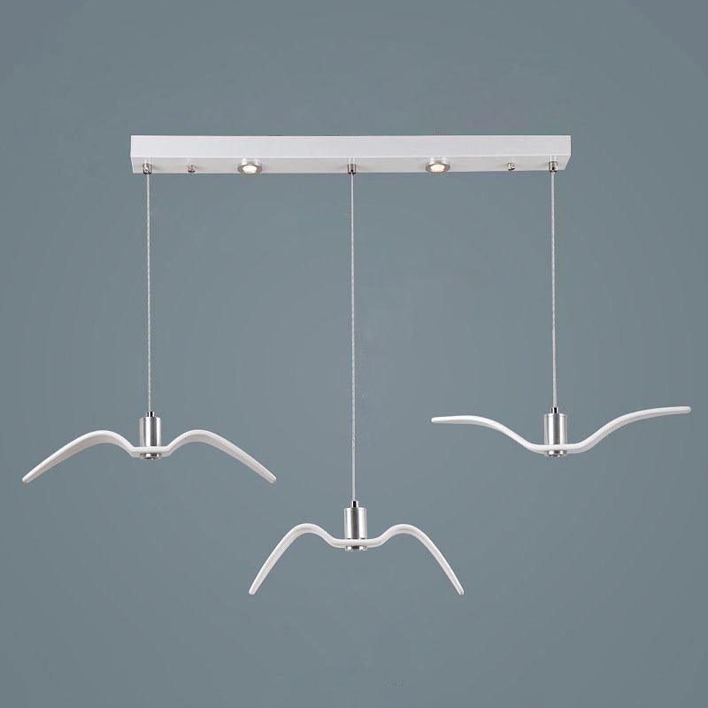 Lustra Suspension Lampe Ailes d'Oiseau pour Salon - Neutralighting