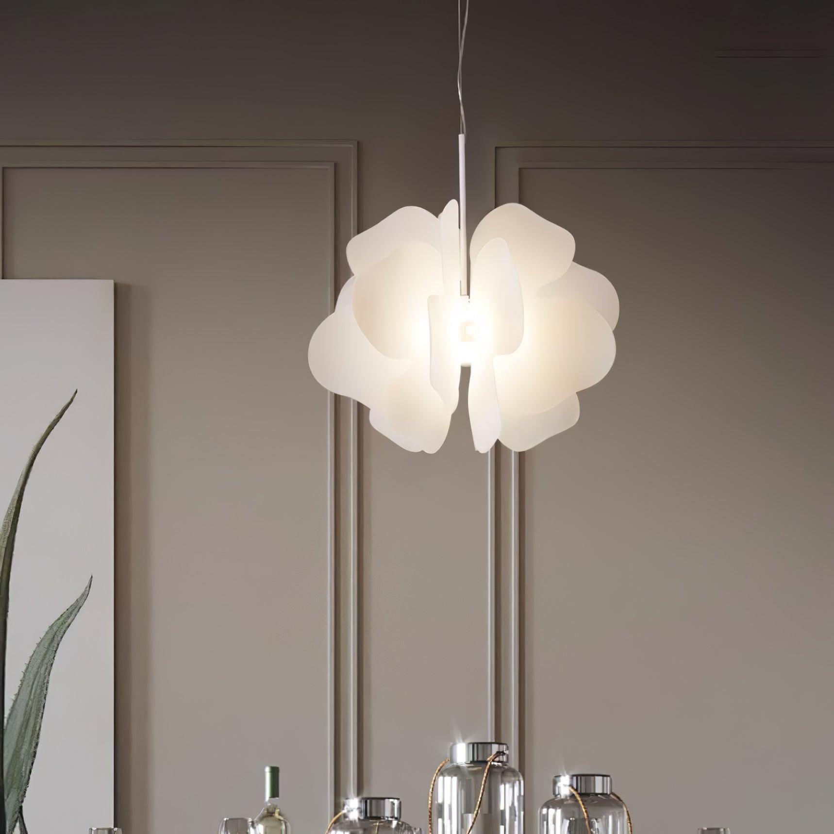 Lustra Suspension en Plastique Floral - Neutralighting