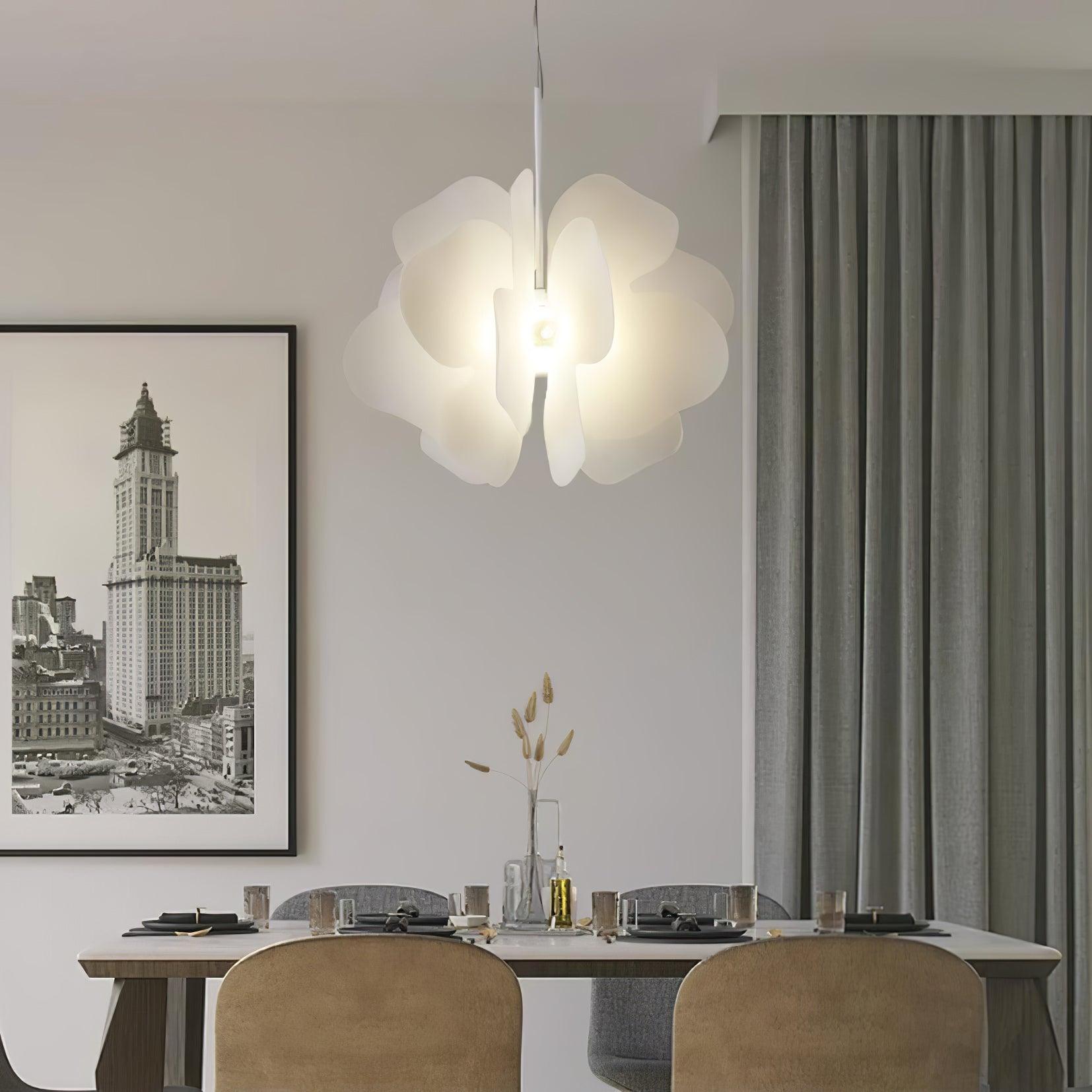 Lustra Suspension en Plastique Floral - Neutralighting