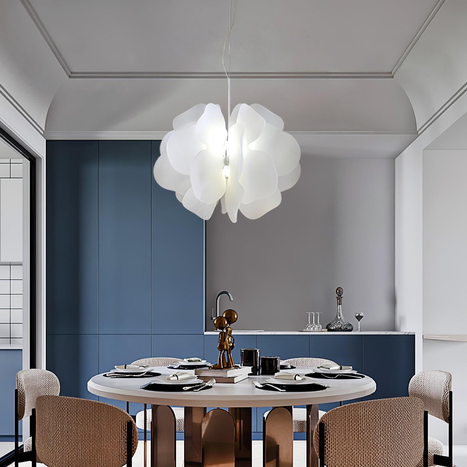 Lustra Suspension en Plastique Floral - Neutralighting