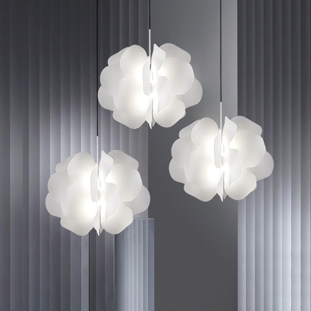 Lustra Suspension en Plastique Floral - Neutralighting